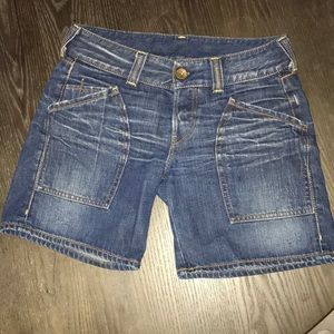Replay Low Rise Denim Short